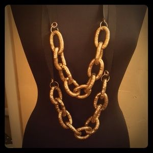 2 statement necklaces